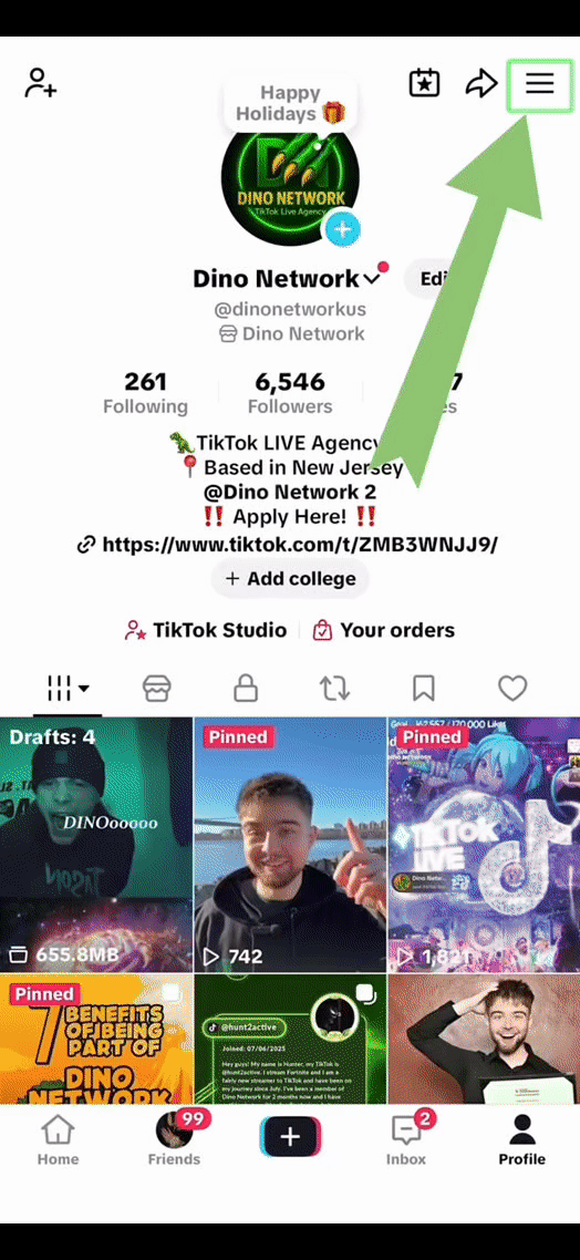 How to accept TikTok agency invitation tutorial